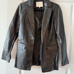 Chloe Faux Leather Blazer REMI x REVOLVE